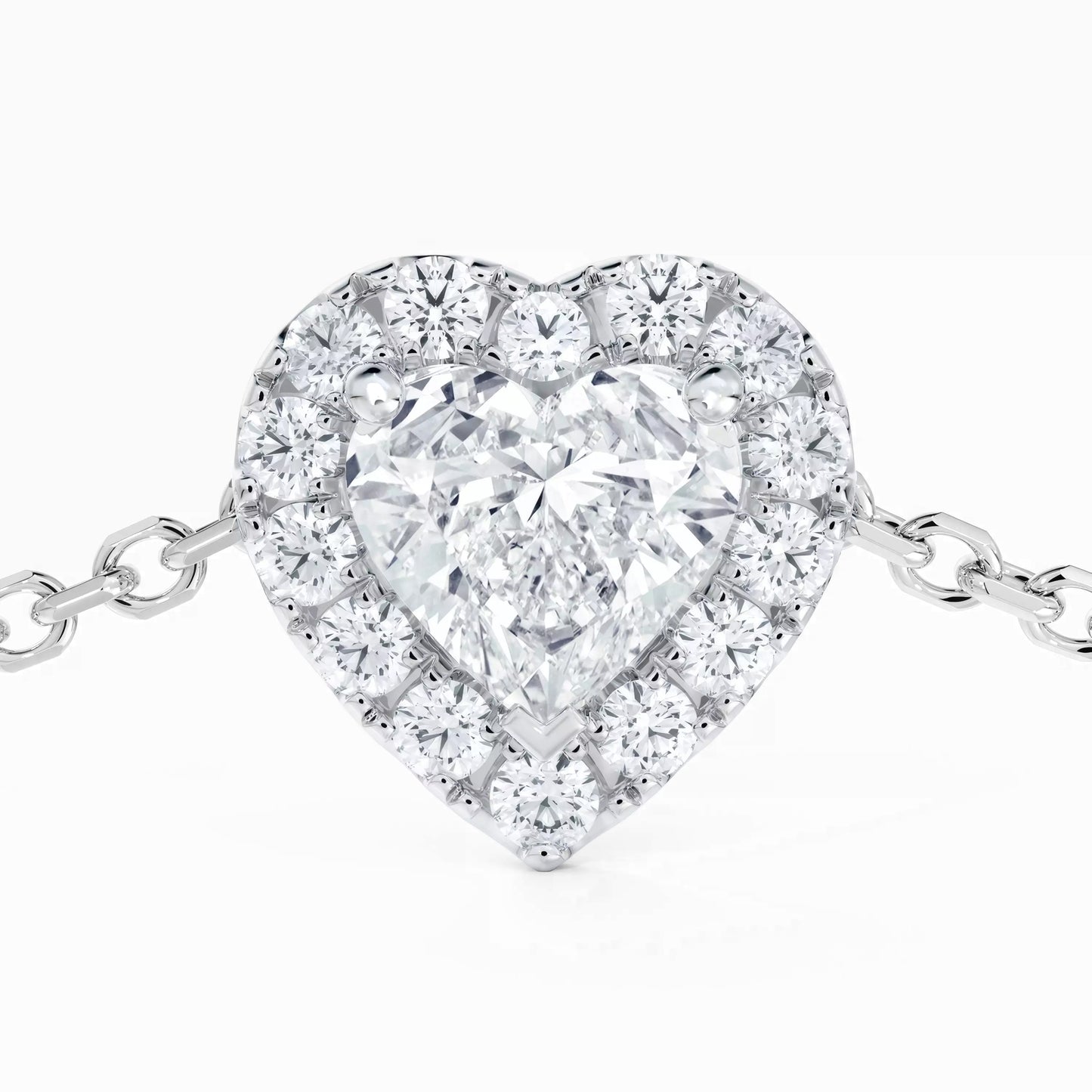 Heart Diamond Bracelet