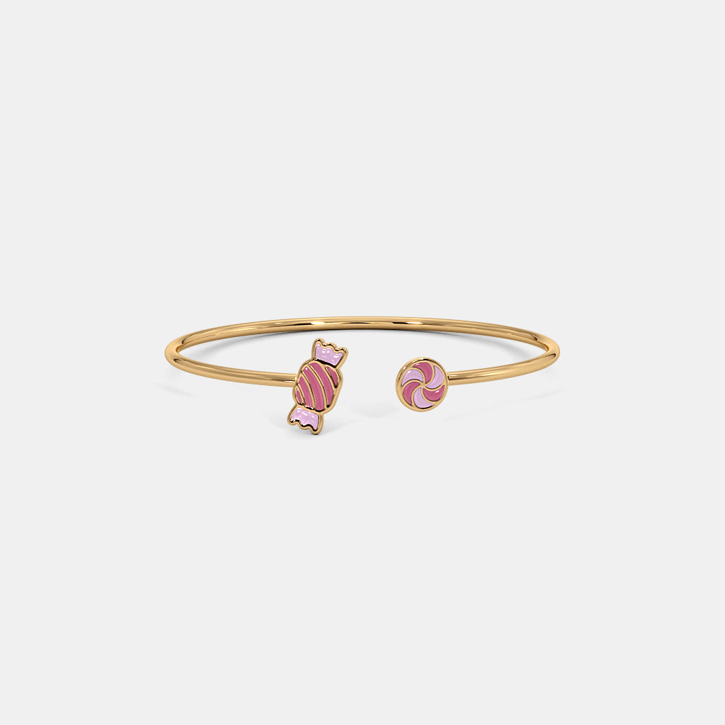 Kids Candy Gold Bangle