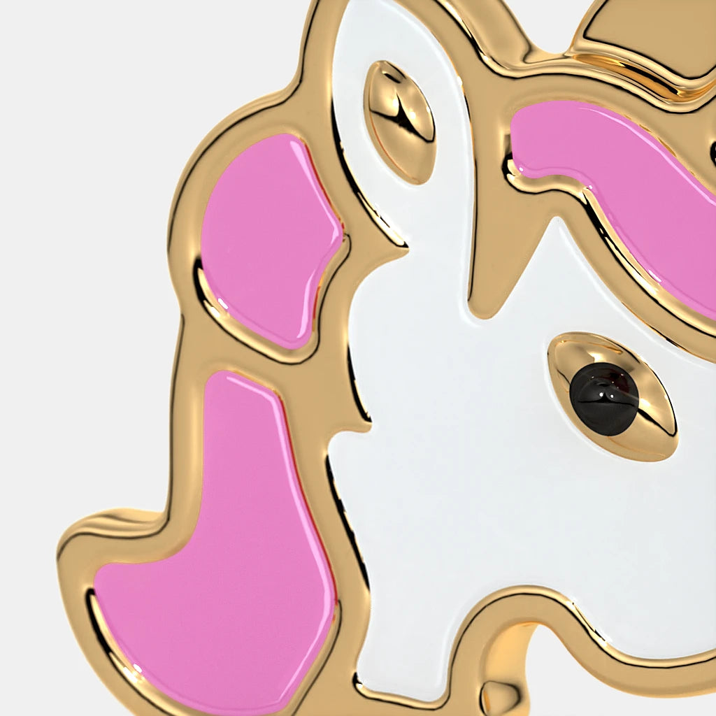 Pony Gold Earrings