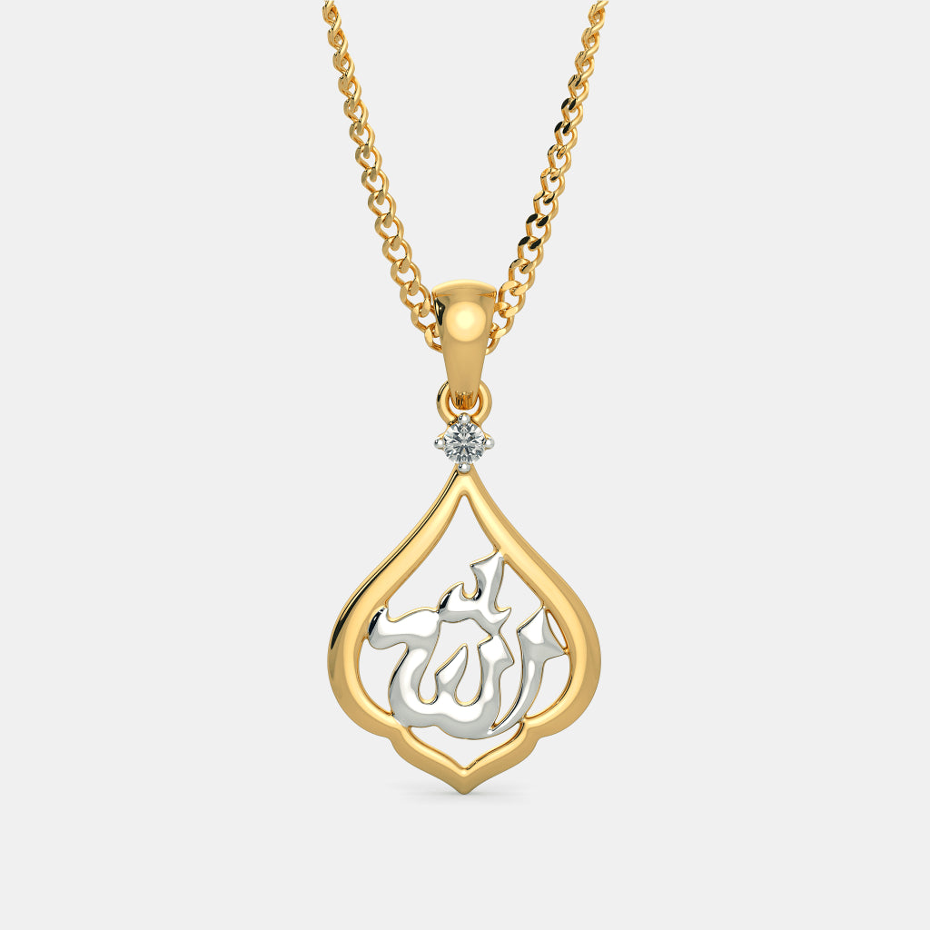 Allah Gold Necklace