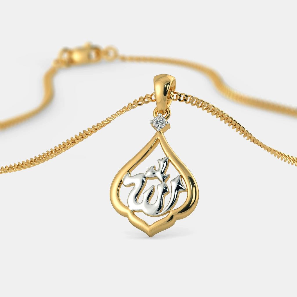 Allah Gold Necklace