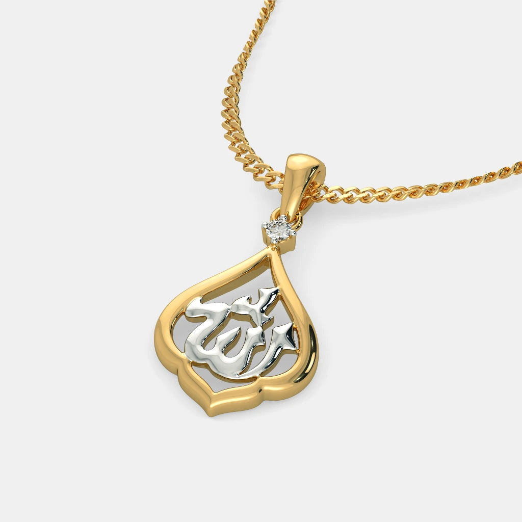 Allah Gold Necklace