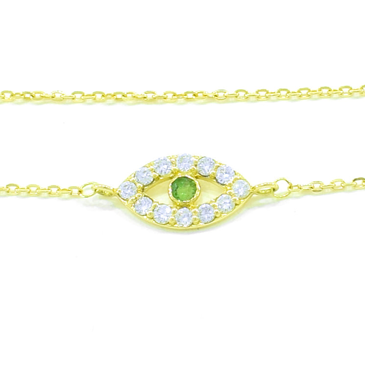 CVD Diamond & Emerald Bracelet