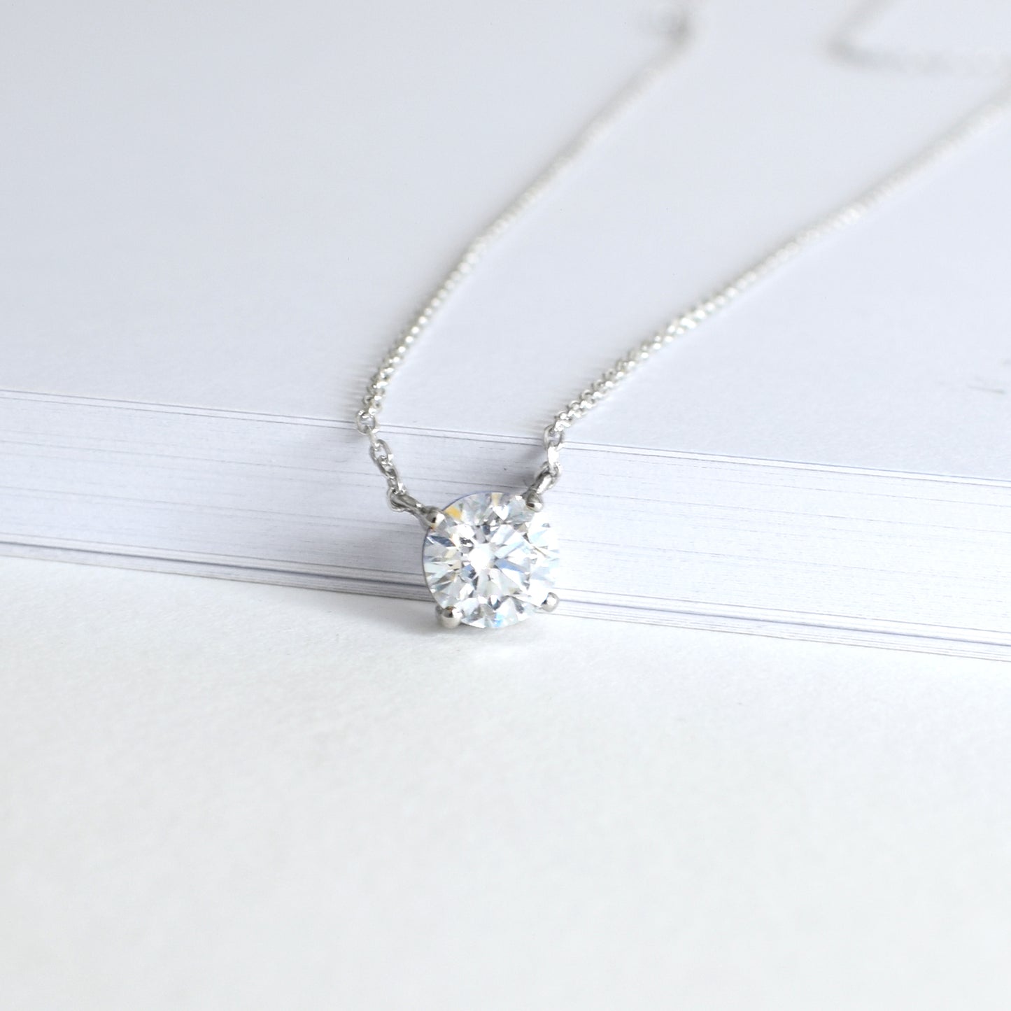 CVD Diamond Necklace