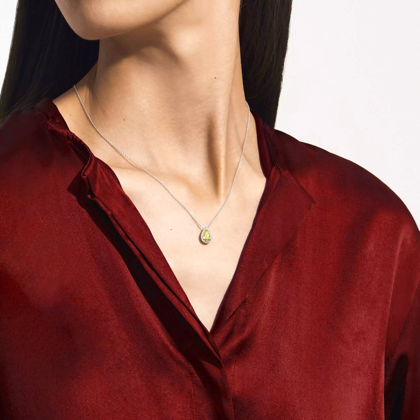 Fancy Diamond Necklace