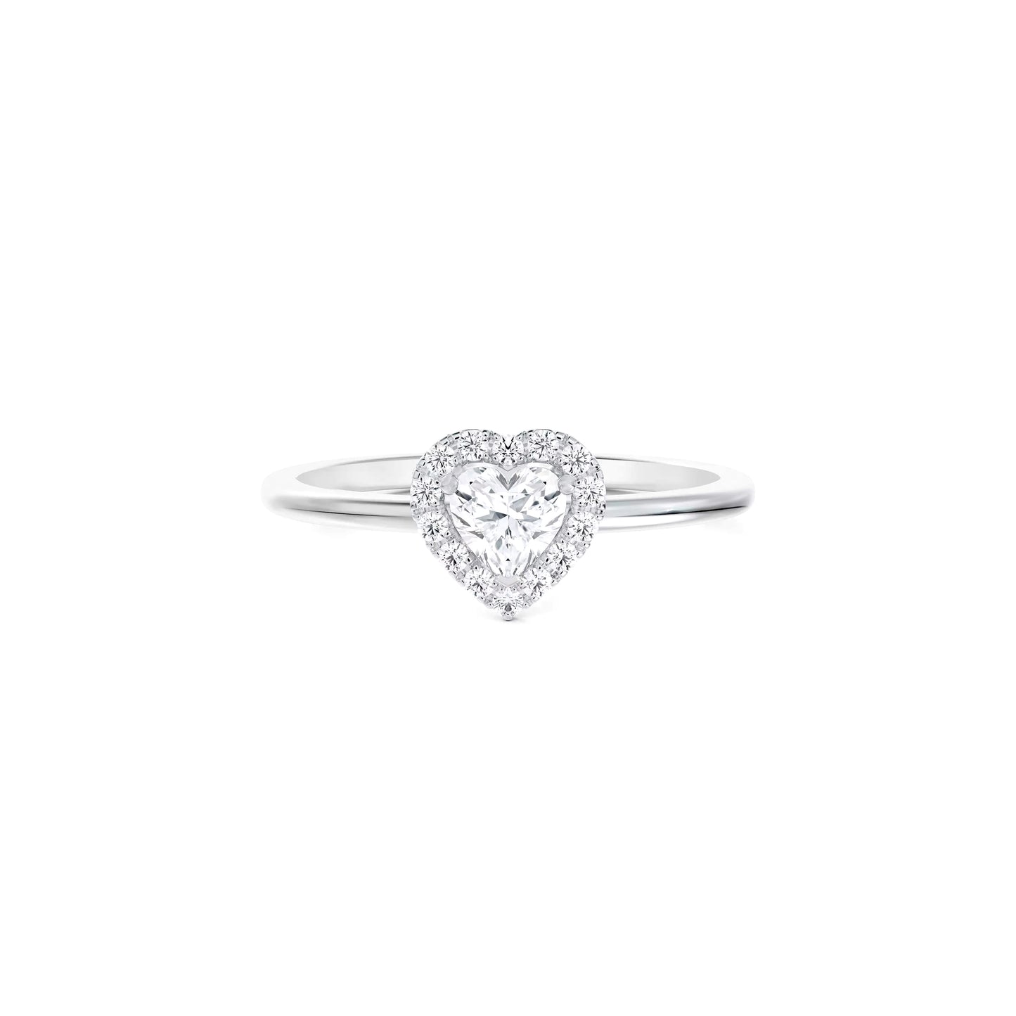 Heart Diamond Ring