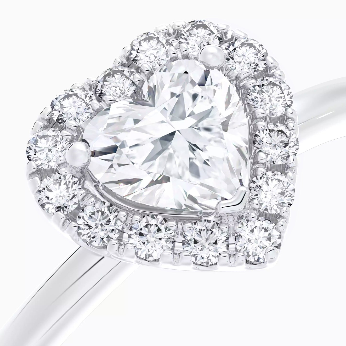 Heart Diamond Ring