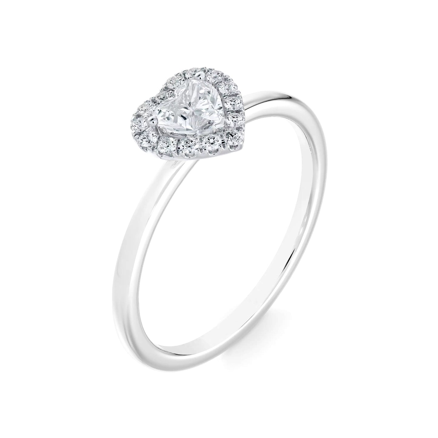 Heart Diamond Ring