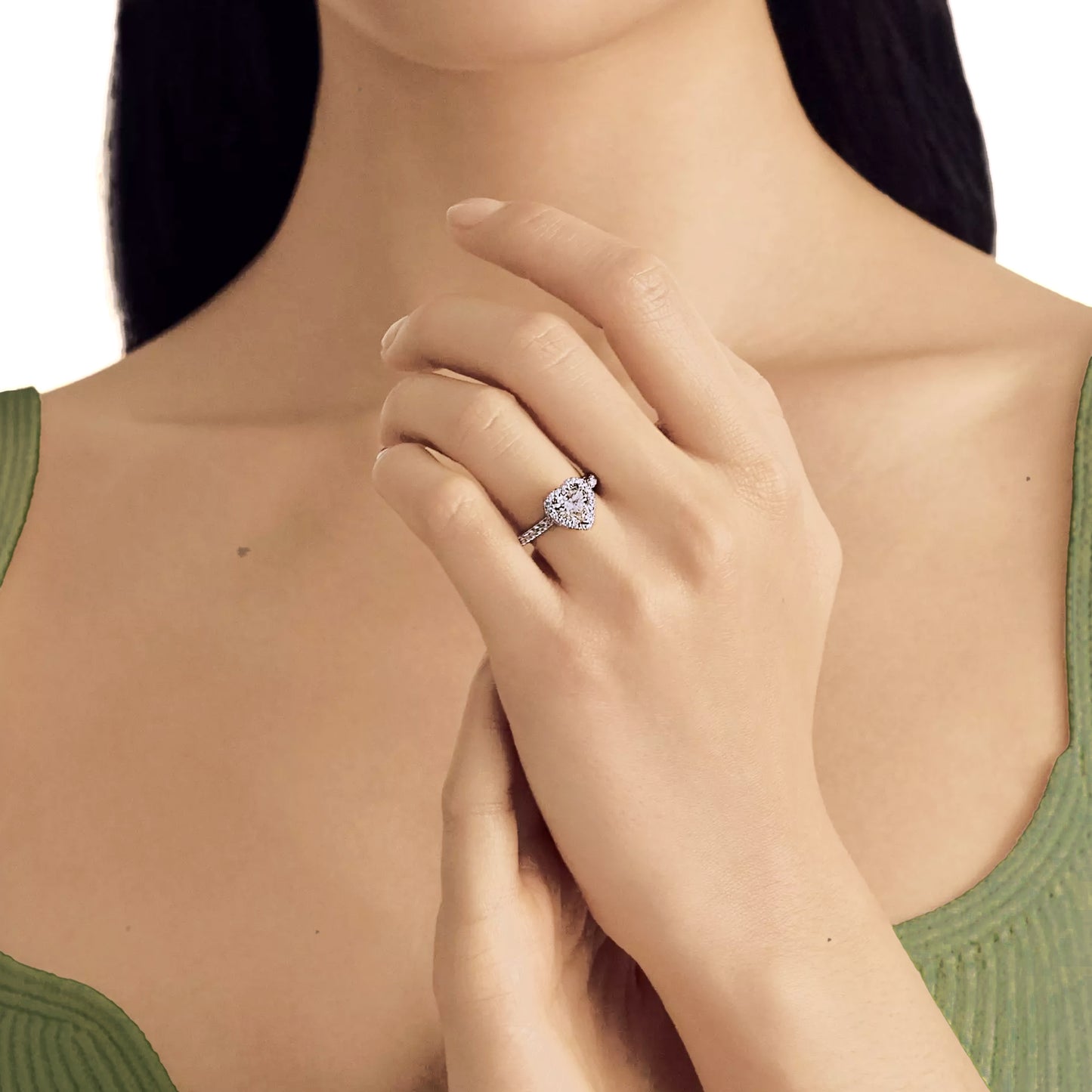 Heart Diamond Ring