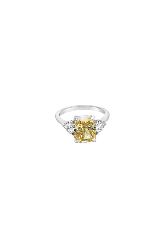 Fancy Yellow Diamond Ring