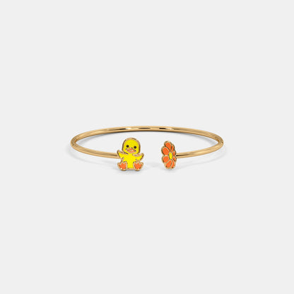 Kids Ducky Gold Bangle