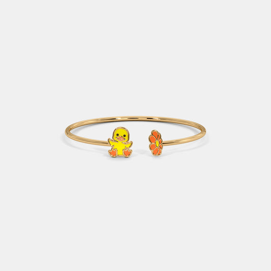 Kids Ducky Gold Bangle