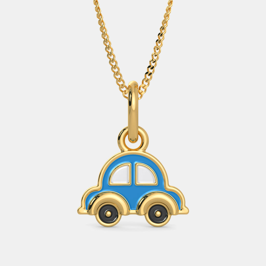 Car Gold Pendant