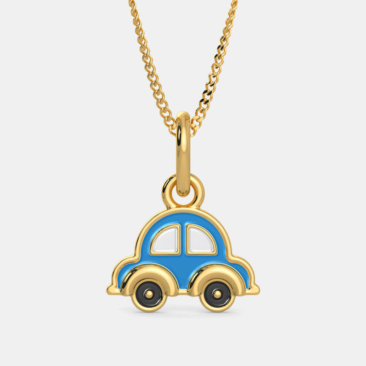 Car Gold Pendant