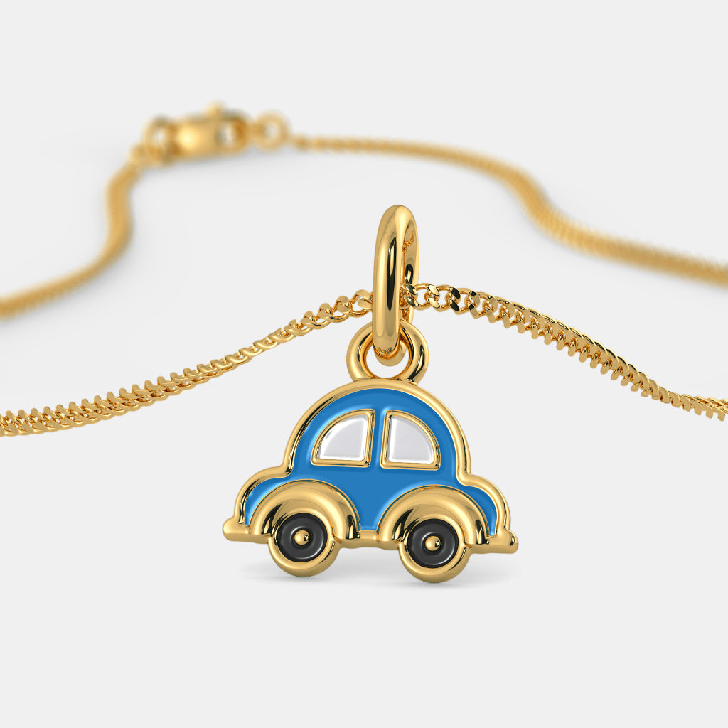 Car Gold Pendant