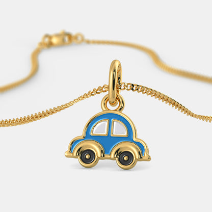 Car Gold Pendant