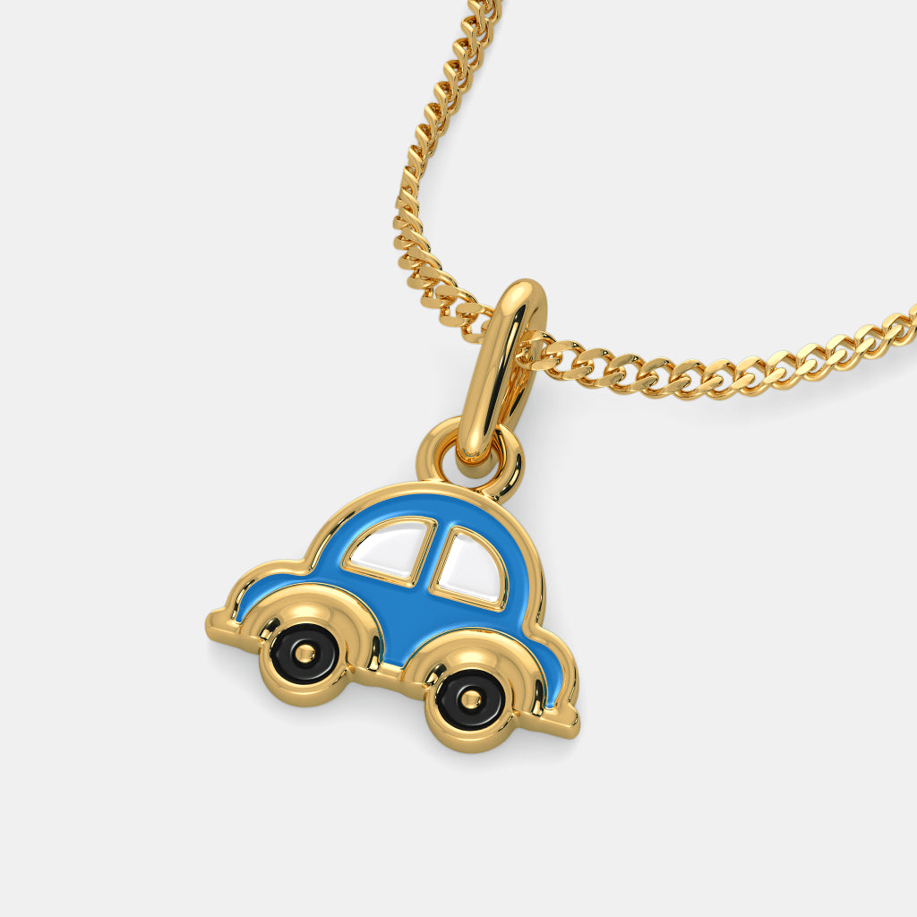Car Gold Pendant