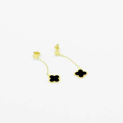Gold earrings