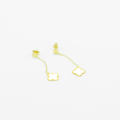Gold earrings