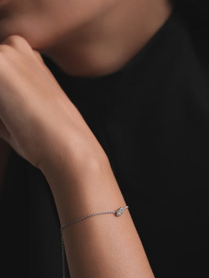 Heart Diamond Bracelet